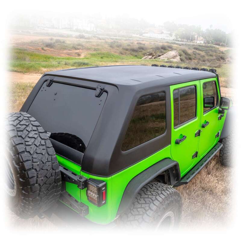 Jeep Wrangler JK Hardtop - TURN Offroad - Fastback 1 Piece - Primer White - `07-`18